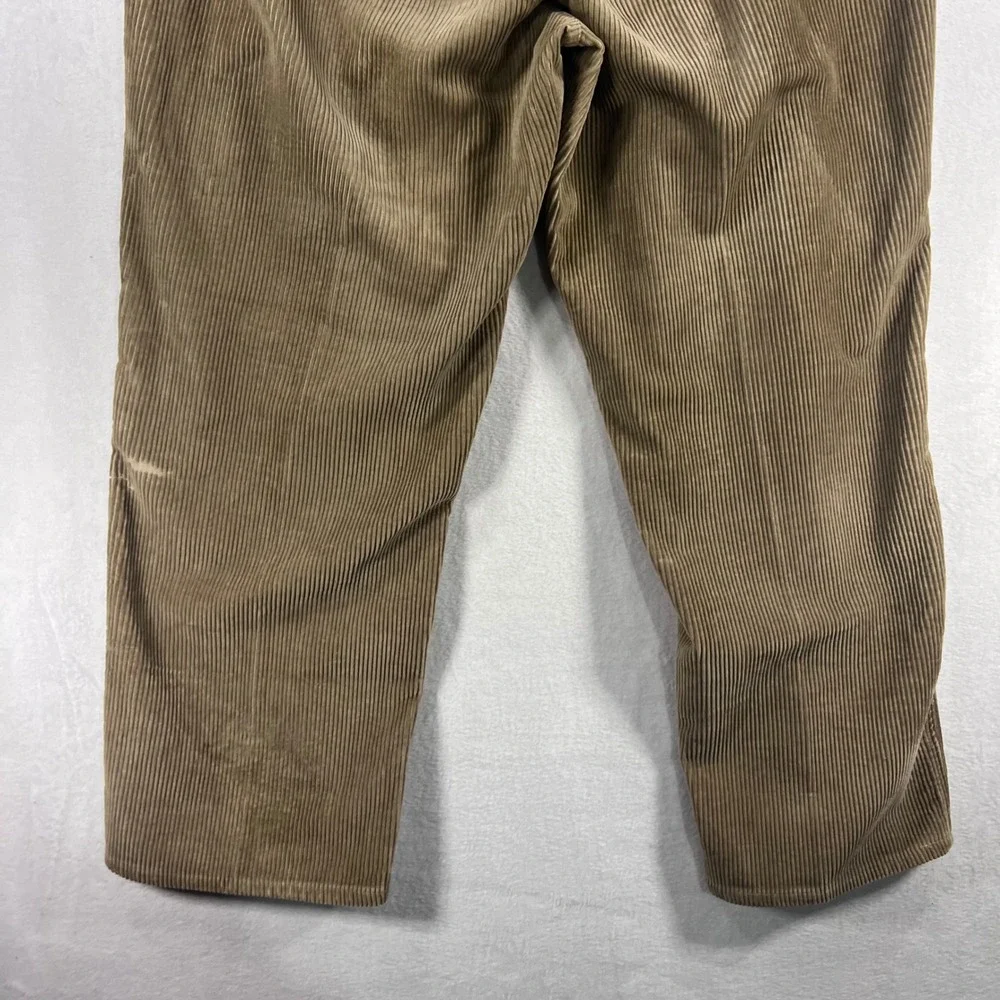 WOOLRICH Khaki Corduroy Pants‎ Mens Size 36x27 Relaxed Fit Grunge Granola